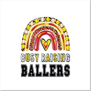 Busy Raising Ballers, Softball Posters and Art